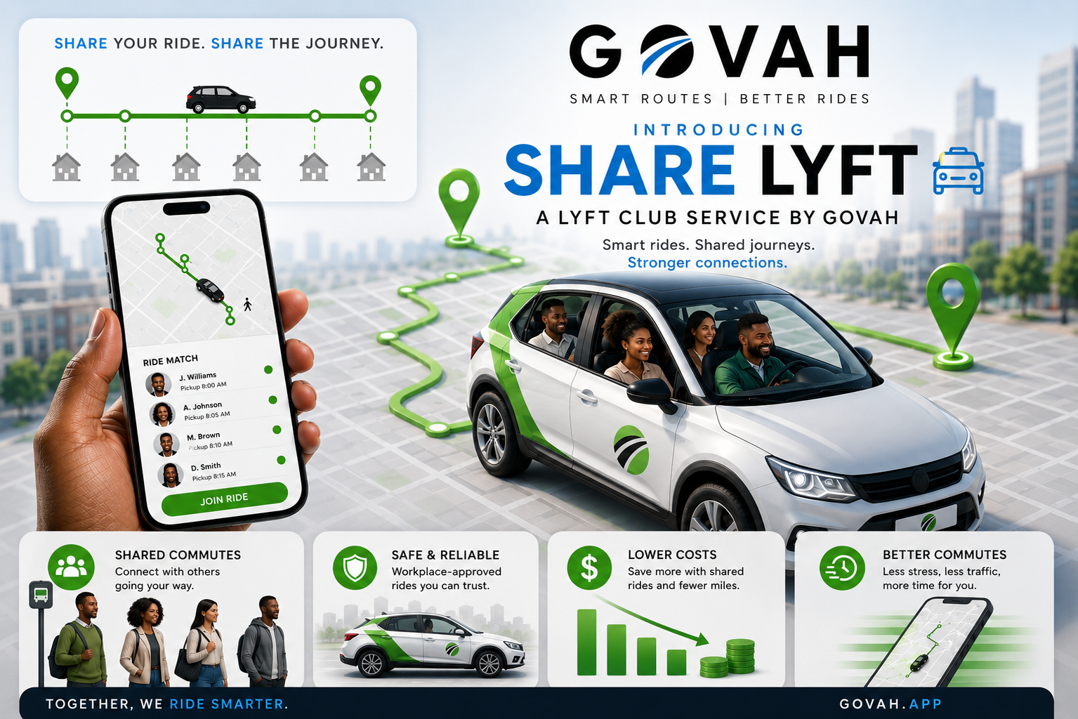 Govah Share Lyft Launch