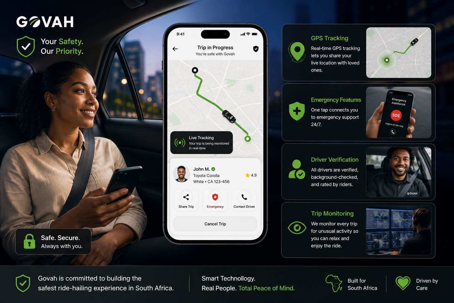 How Govah Keeps Riders and Drivers Safe